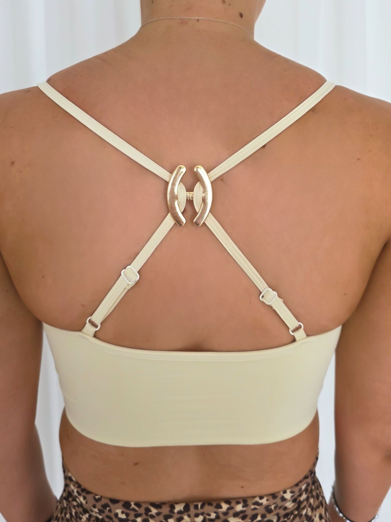 Ola Strap Hack clip attached to bra straps