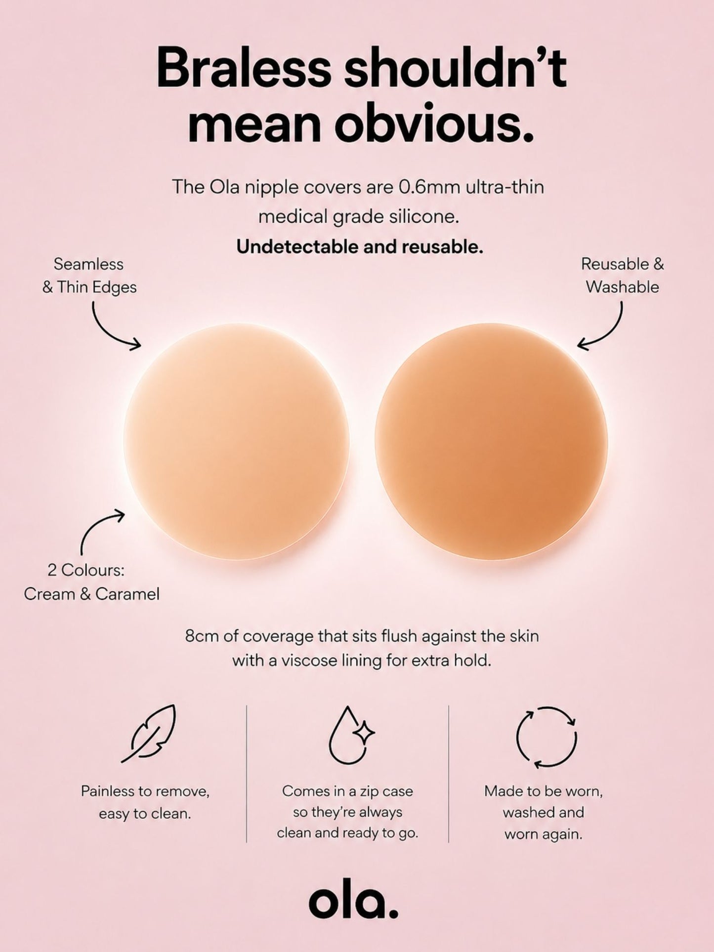 Ola No-Show Nipple Covers