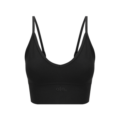 V Crop – Black