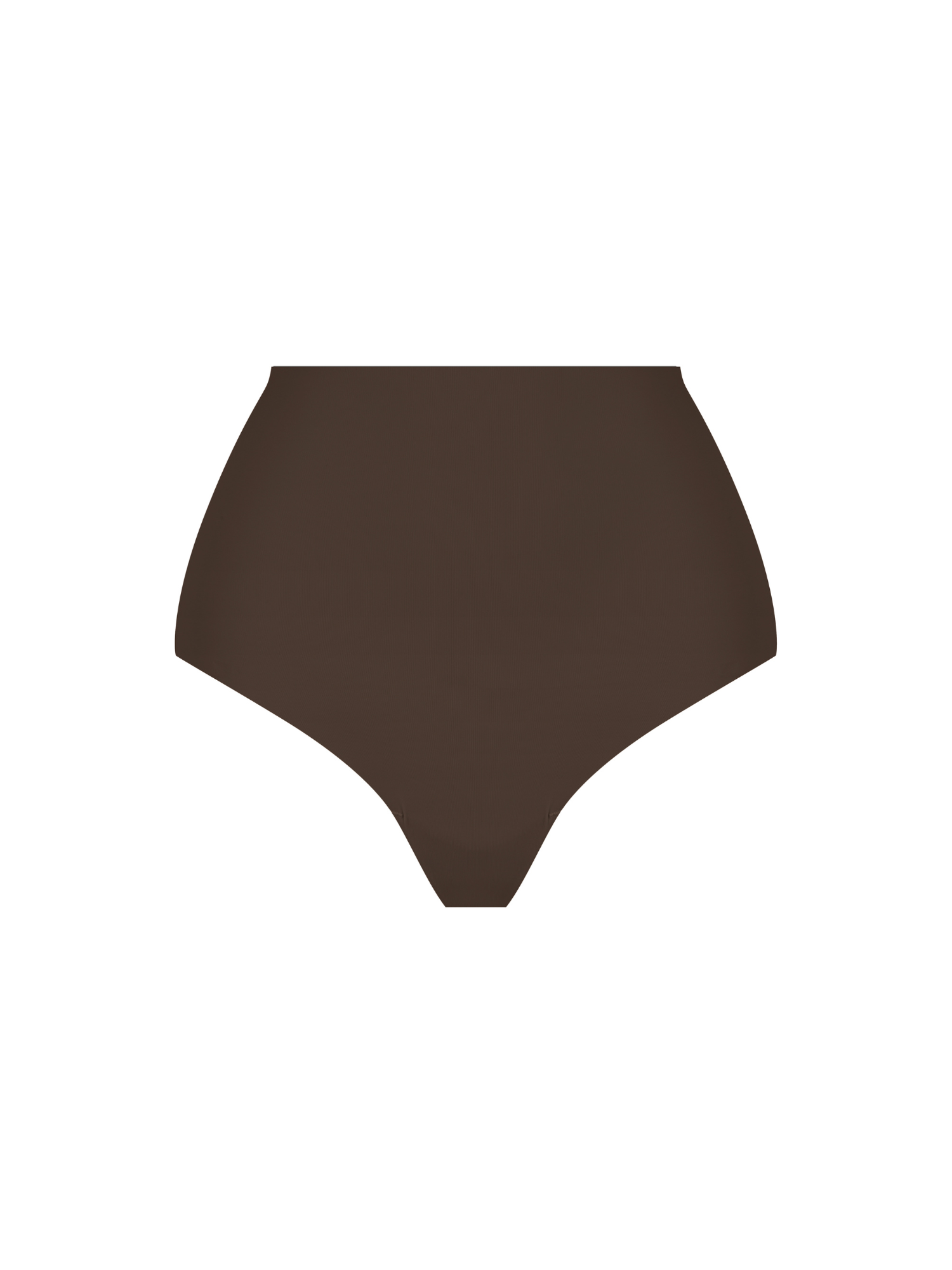 Hot Fudge High Rise Thong model three-quarter view