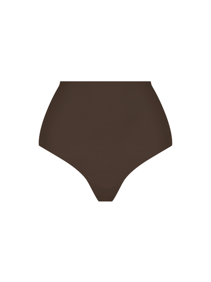 High Rise Thong – Hot Fudge