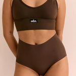 Hot Fudge High Rise Thong model side view