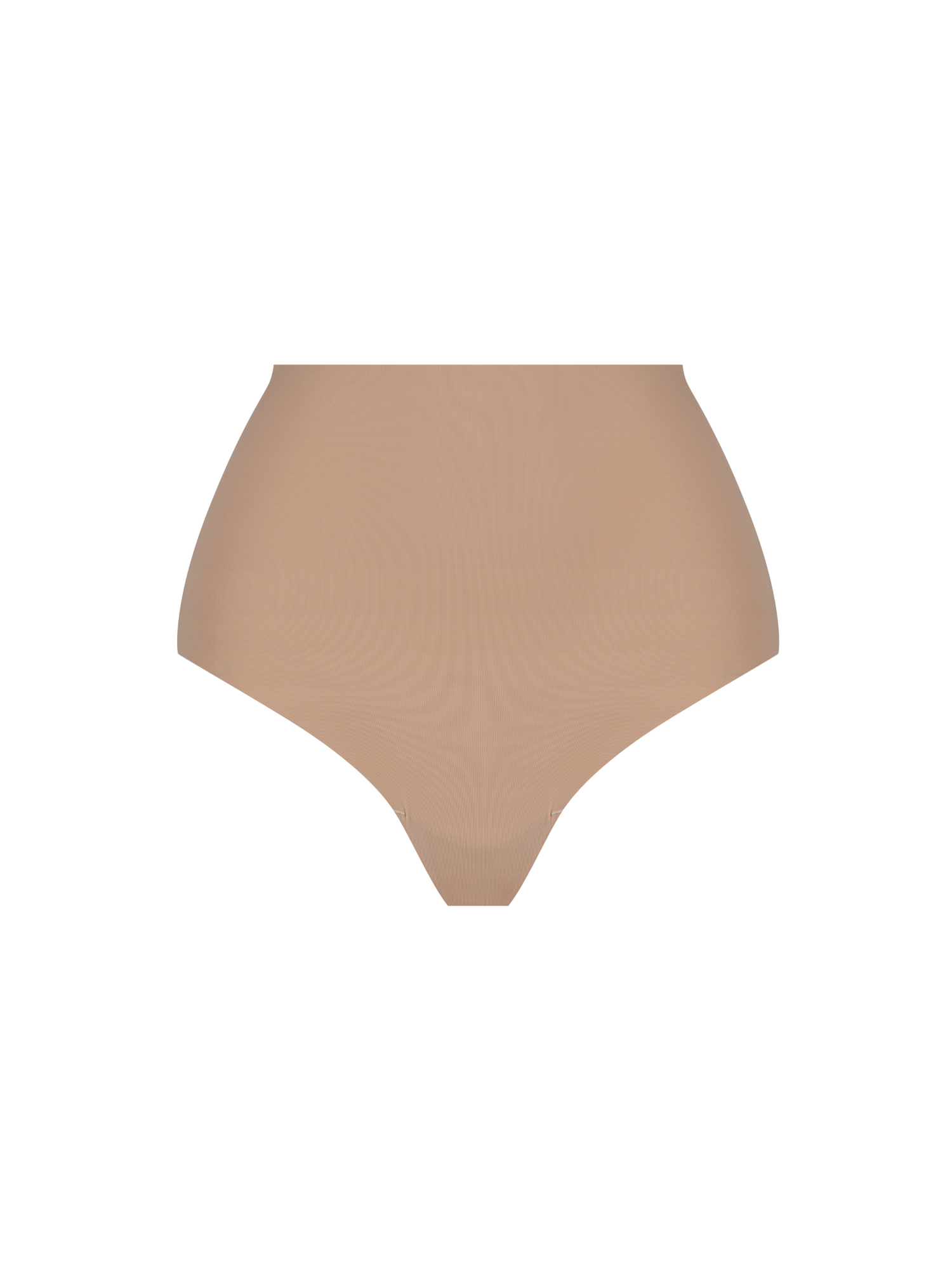 Macchiato High Rise Thong ghost flatlay back