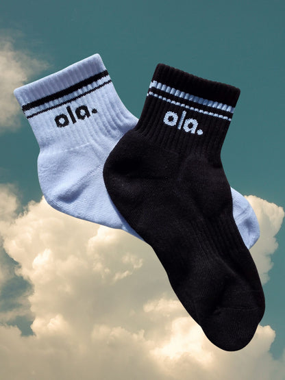Essential Quarter Crew Socks