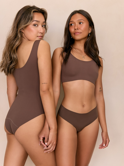 Seamless Bodysuit – Hot Fudge