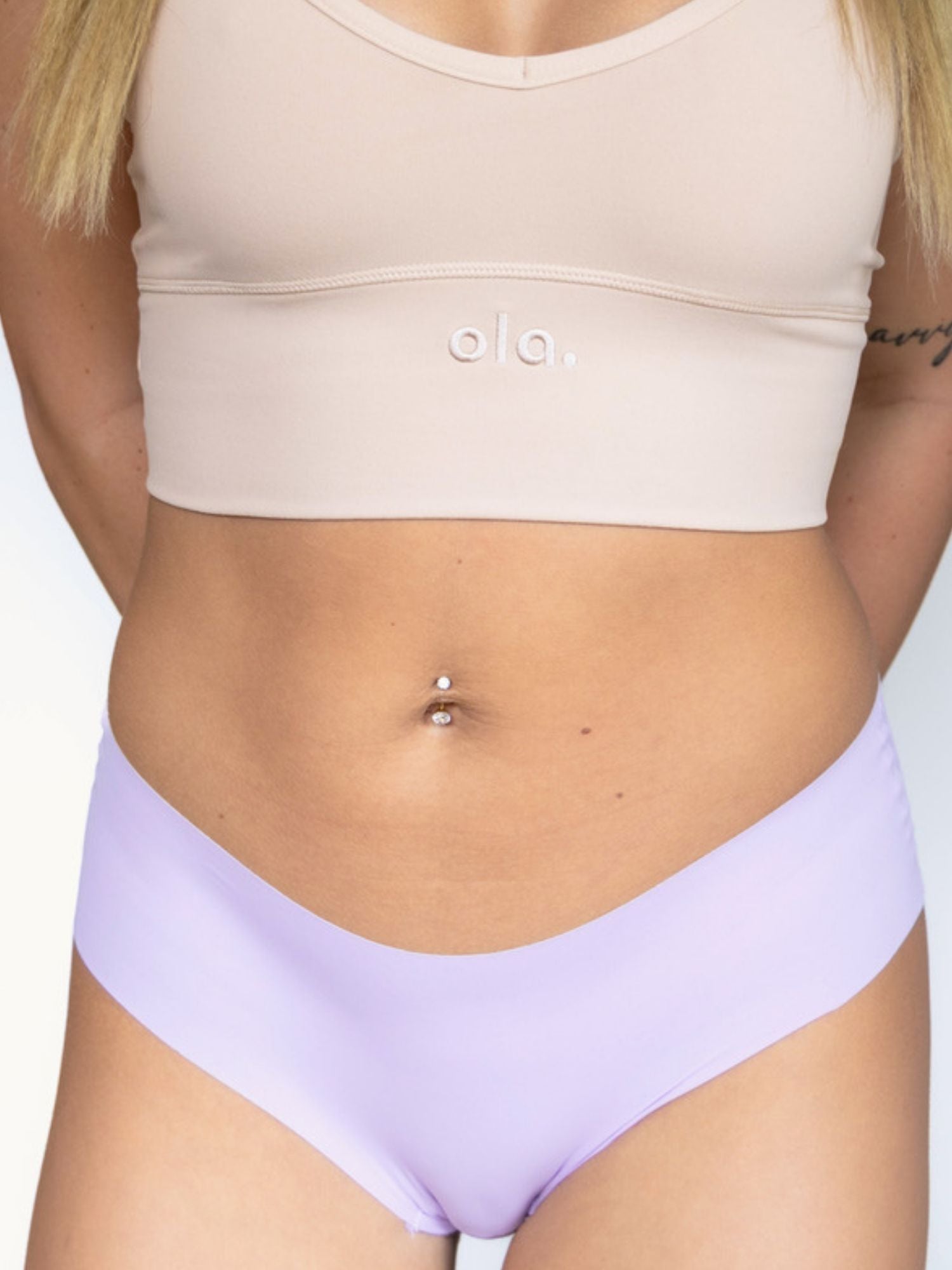 Lavender Haze Bikini Brief model side view