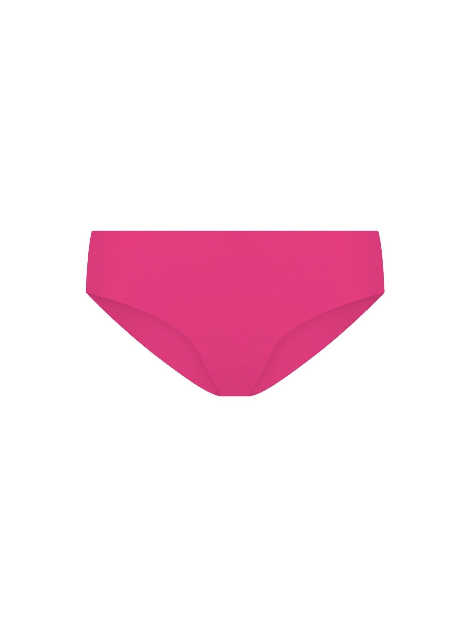 Pink Crush Bikini Brief ghost flatlay front
