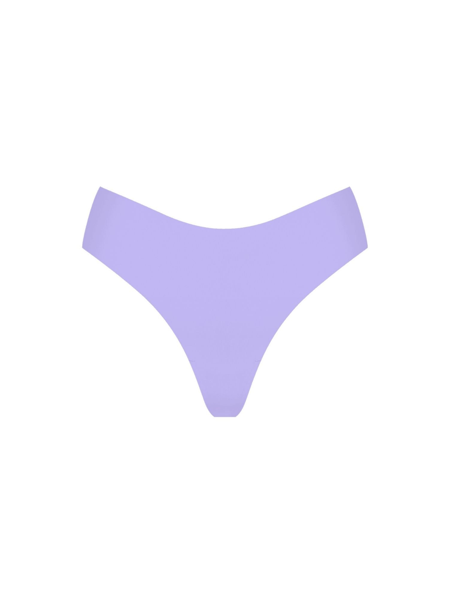 Lavender Haze Bikini Thong ghost flatlay back
