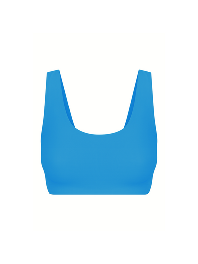 Comfort Crop – Malibu Blue