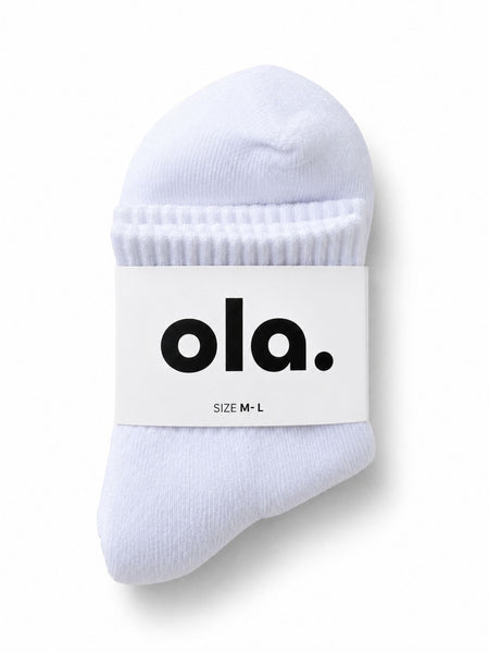 Essential Quarter Crew Socks – Ola