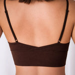 Hot Fudge Grace Crop model back view