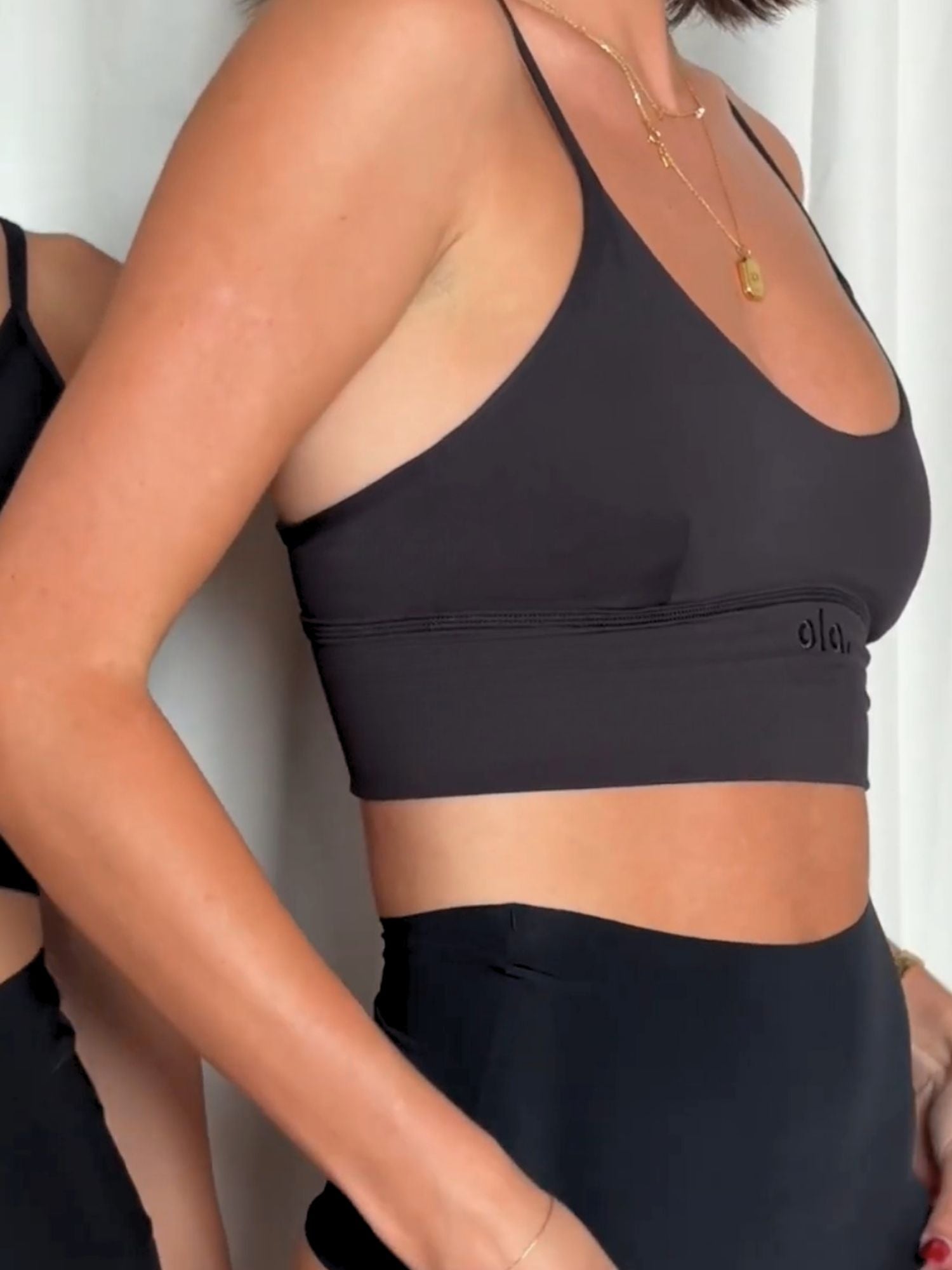 Black Grace Crop model lifestyle standing