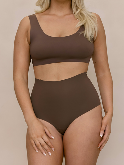 High Rise Thong – Hot Fudge