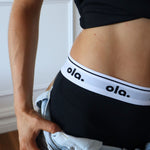 Black Iconic Boy Short model lifestyle standing