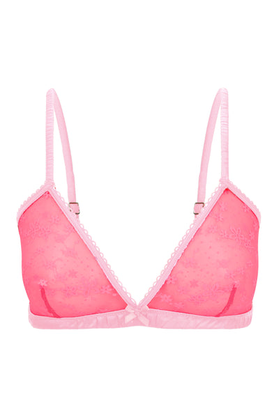 Lace Crop – Pink