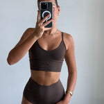 Hot Fudge High Rise Brief model side view