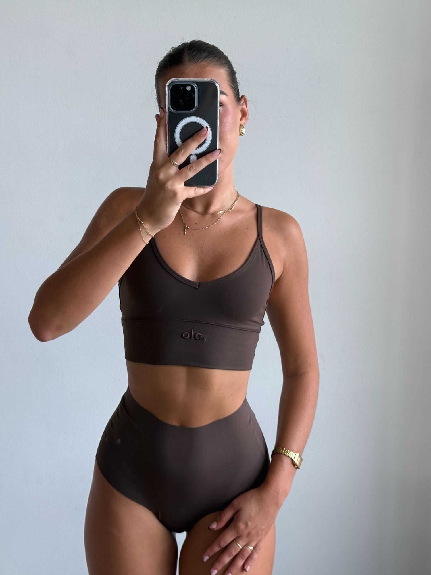 Hot Fudge High Rise Brief model side view