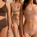 Macchiato V Crop model waist detail