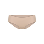 Cream Tan Bikini Brief model seated lifestyle