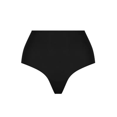 High Rise Thong – Black