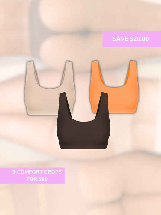 Comfort Crop Trio